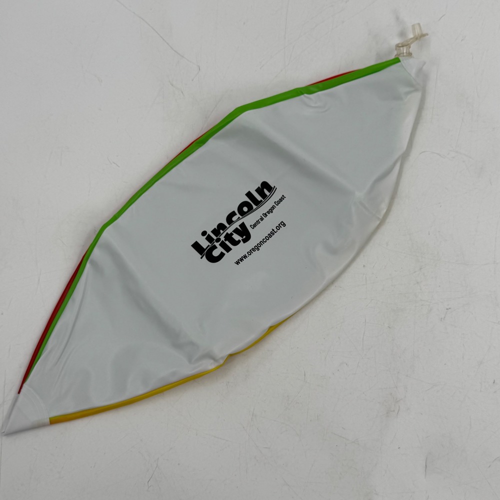 Lincoln City Oregon Coast Promotional Beach Ball‎ Novelty Inflatable Vintage